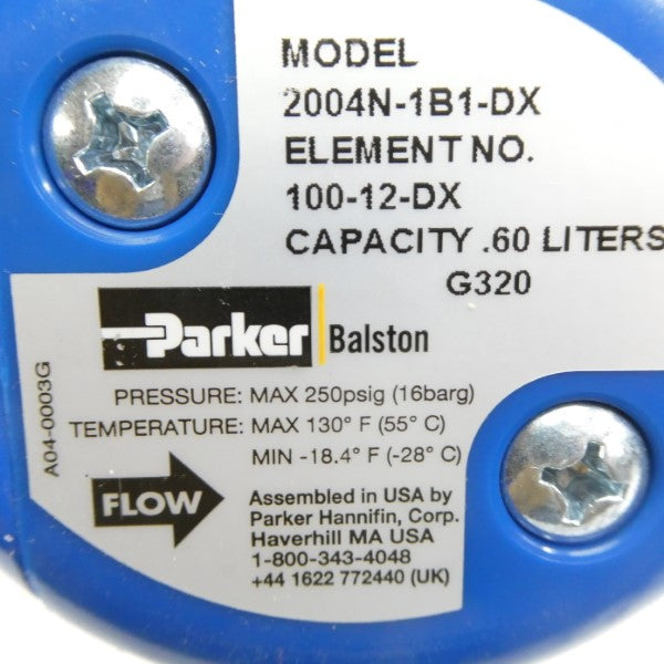 PARKER 2004N-1B1-DX 250PSI NSMP