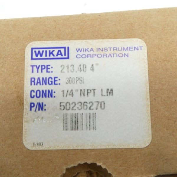 WIKA 50236270 300PSI 4" NSMP