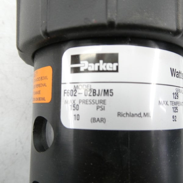 PARKER F602-02BJ/M5 150PSI 1/4" NSMP