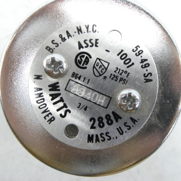 WATTS 288A 125PSI 3/4" NSMP