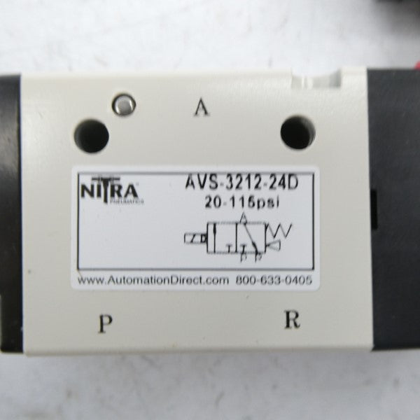 NITRA AVS-3212-24D 24VDC 20-115PSI NSMP