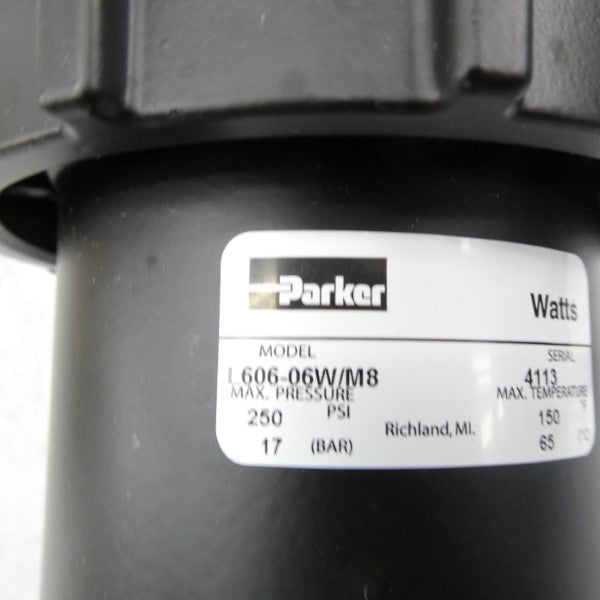 PARKER L606-06W/M8 250PSI 3/4" NSMP