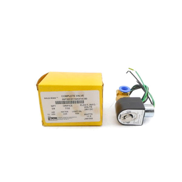PARKER 06F20C2114A3F4C80 24VDC 0/25PSI 3/8" NSMP