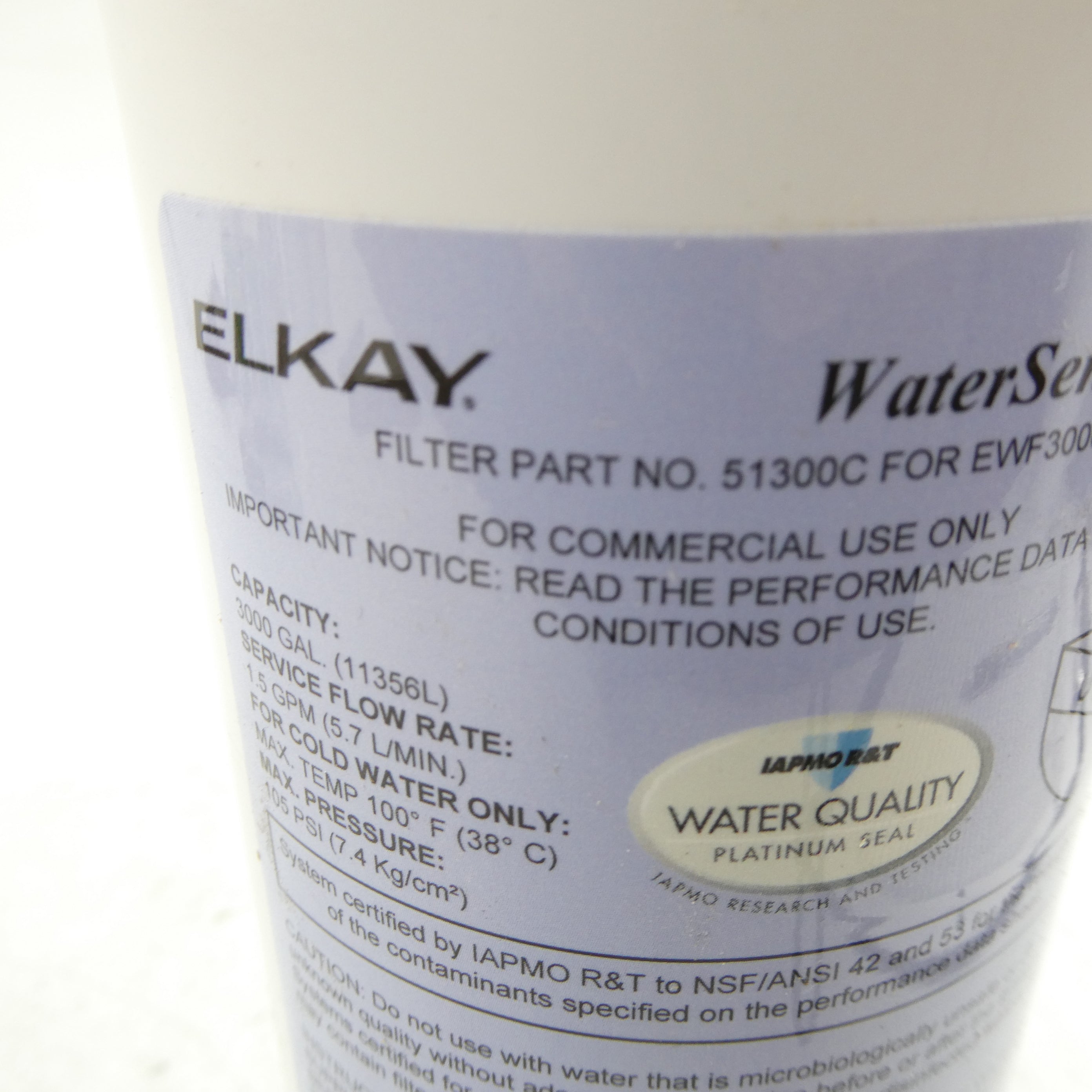 ELKAY 51300C 105PSI NSNP
