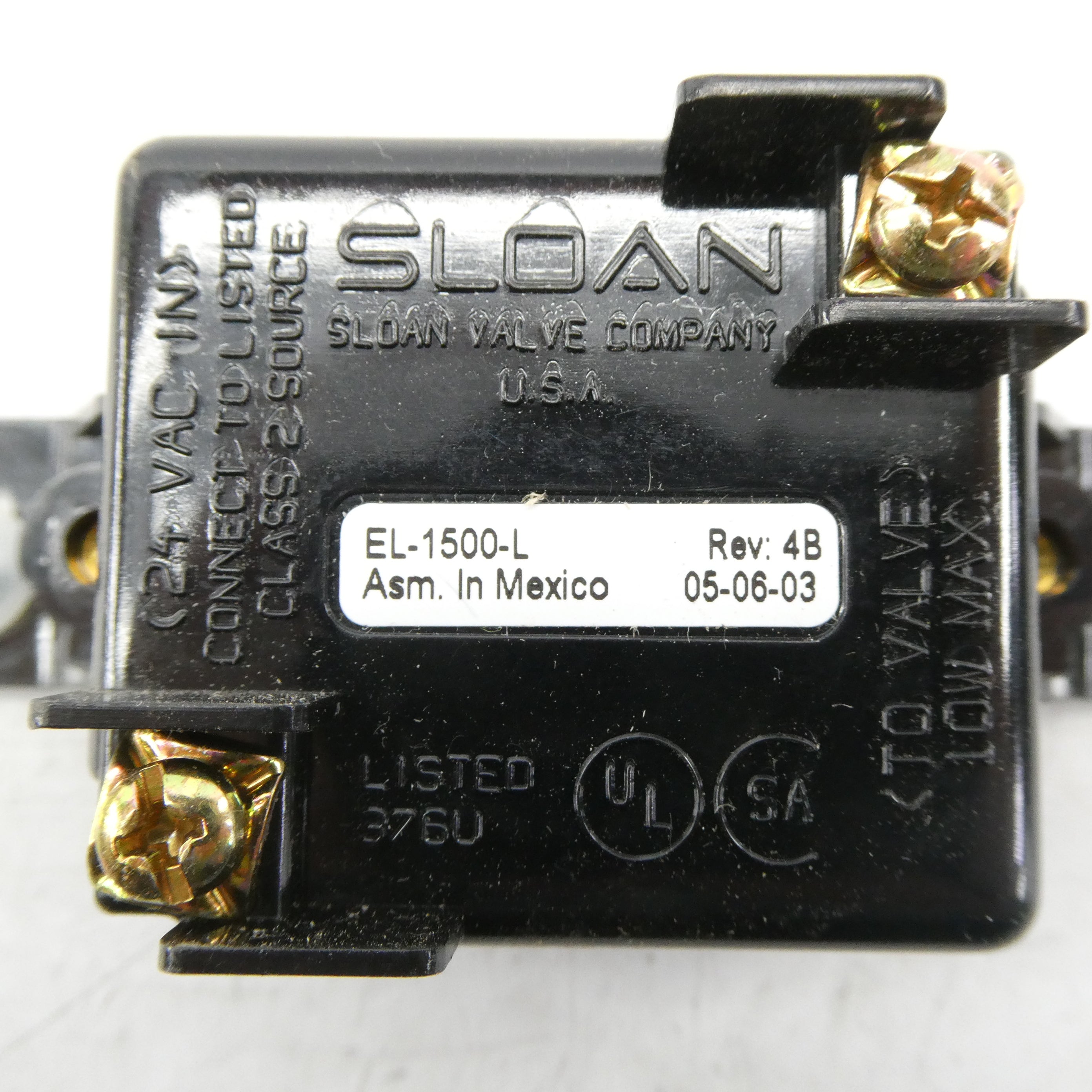 SLOAN EL-1500-L 24VAC NSNP