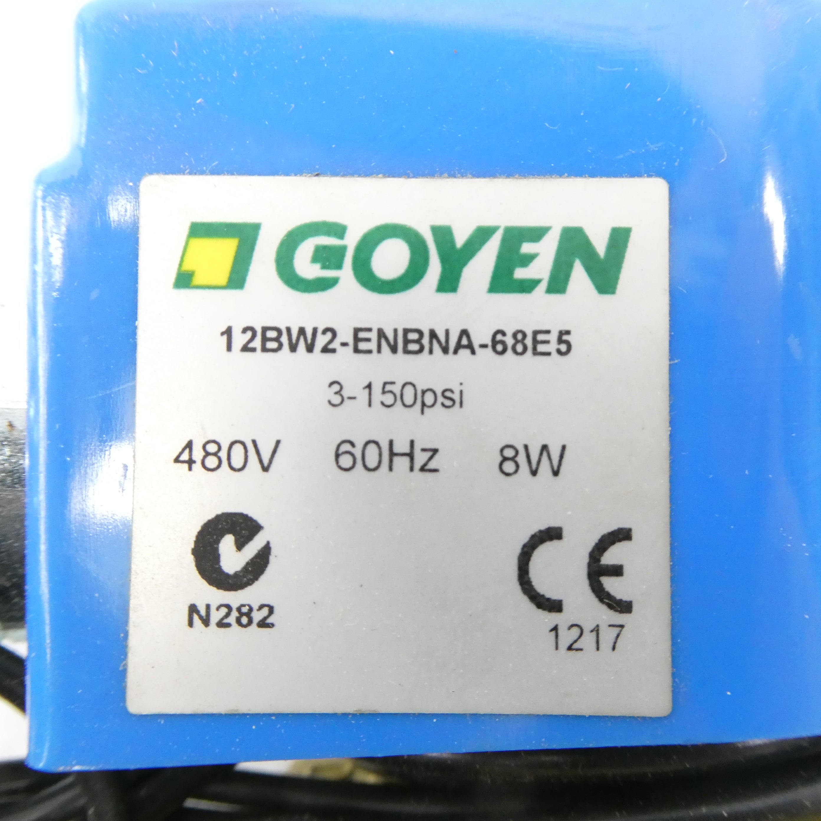 GOYEN 12BW2-ENBNA-68E5 480V 3-150PSI NSMP