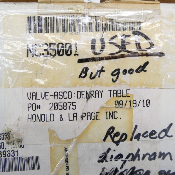 ASCO 8353G053 120V 1" UNMP