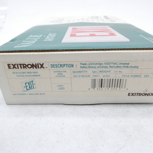 EXITRONIX VEX/U/BP/WB/WH NSMP