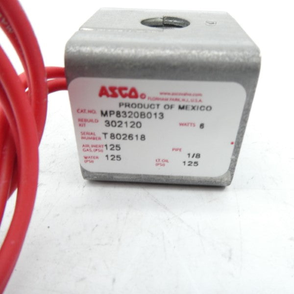 ASCO MP8320B013 110/120V 125PSI 1/8" NSMP