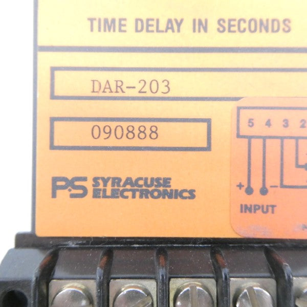 SYRACUSE ELECTRONICS DAR-203 NSNP