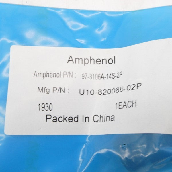 AMPHENOL 97-3106A-14S-2P U10-820066-02P NSMP
