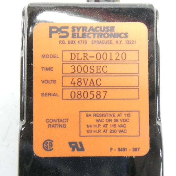 PS SYRACUSE ELECTRONICS DLR-00120 48VAC 300S NSNP