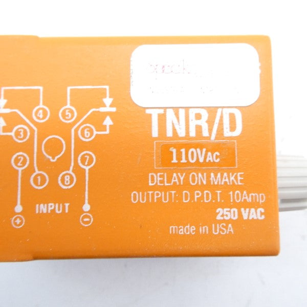 SYRACUSE ELECTRONICS TNR/D 110VAC 10A 5S NSNP