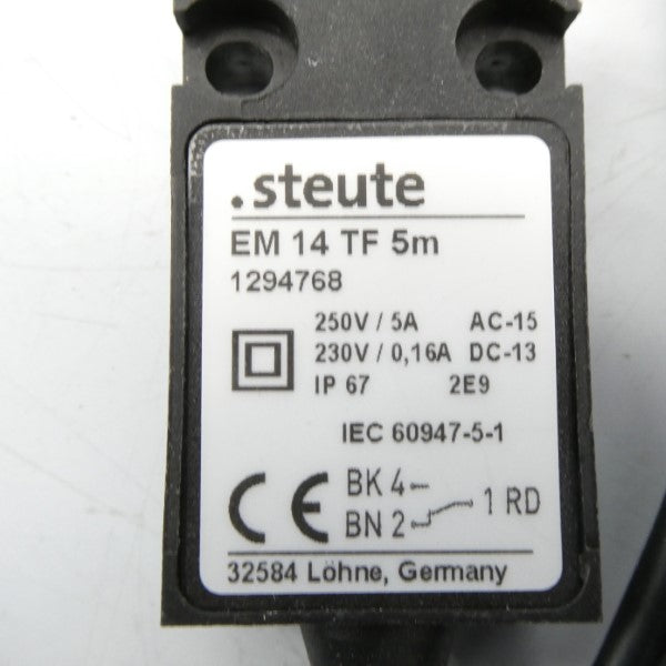 STEUTE EM14TF5M 1294768 250V 5A NSNP