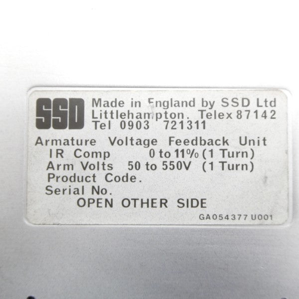 SSD GA054377U001 50-550V UNMP