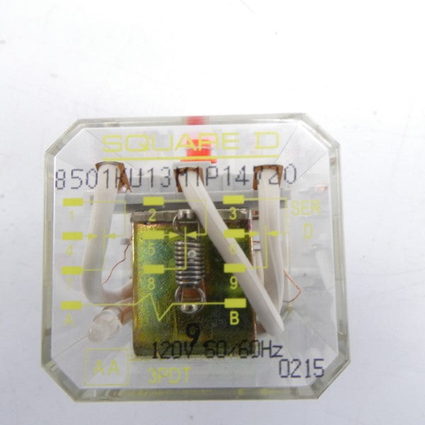 SQUARE D 8501KU13M1P14V20 SER. D 120V NSMP