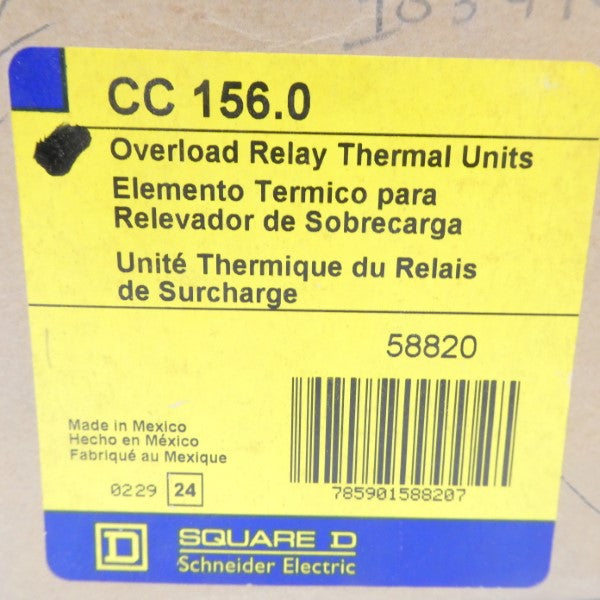 SQUARE D CC156.0 (PKG OF 4) NSMP