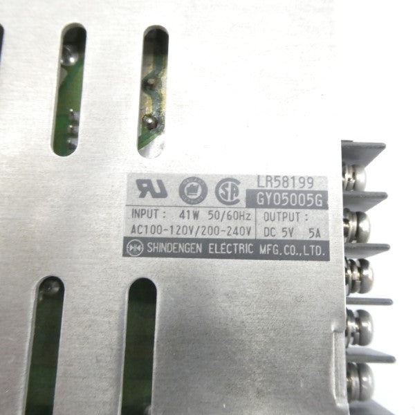 SHINDENGEN ELECTRIC GY05005G 100-120/200-240VAC NSNP