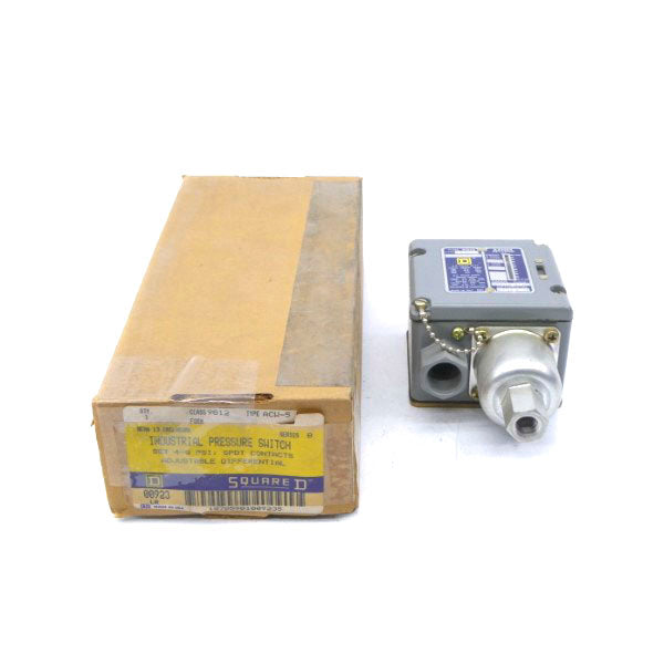 SQUARE D 9012ACW-5 SER. B 600VAC 4-8PSI NSMP