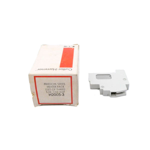 CUTLER HAMMER H2005-3 1.38-2.04A (PKG OF 3) NSMP