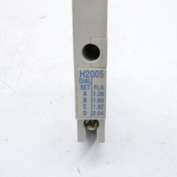 CUTLER HAMMER H2005-3 1.38-2.04A (PKG OF 3) NSMP