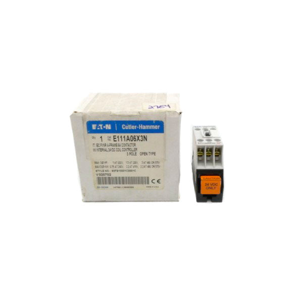 CUTLER HAMMER E111A06X3N 24VDC NSMP