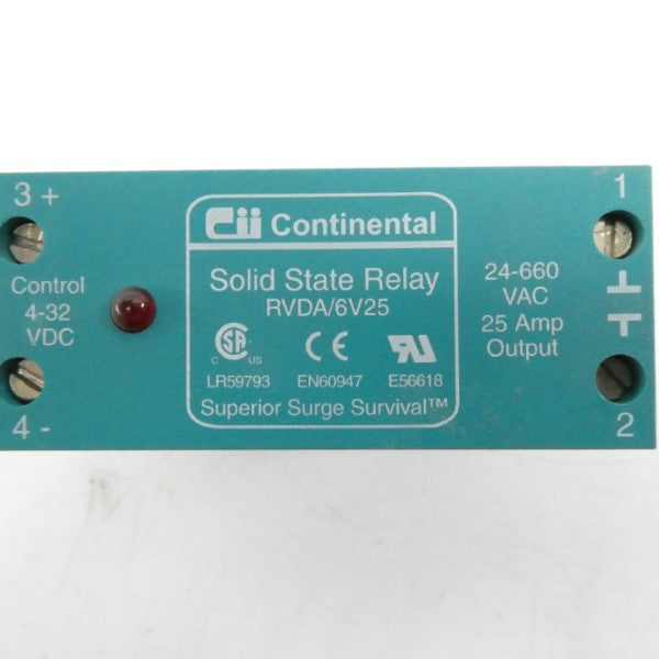 CONTINENTAL RVDA/6V25 4-32VDC 25A NSNP