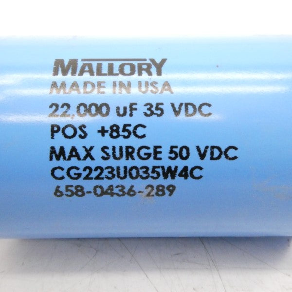 MALLORY CG223U035W4C 50VDC NSNP