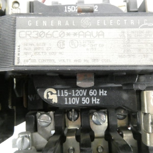 GENERAL ELECTRIC CR306C002AAVA 110/115-120V NSNP