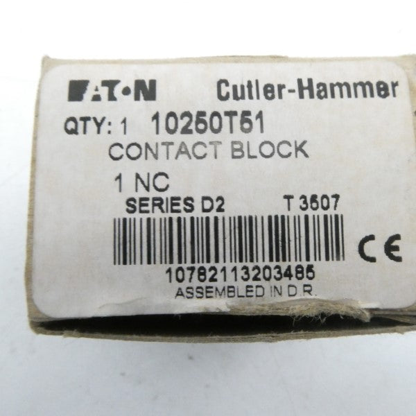 CUTLER HAMMER 10250T51 SER. D2 NSMP