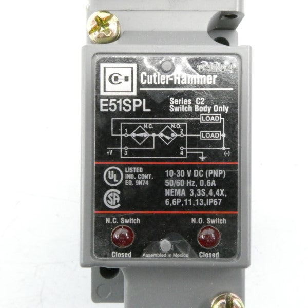 CUTLER HAMMER E51PLF33 SER. C1 10-30VDC NSMP