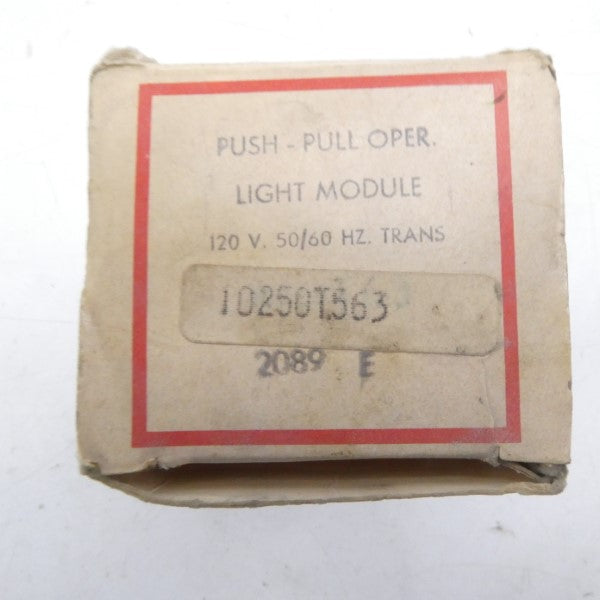 CUTLER HAMMER 10250T563 120V NSMP