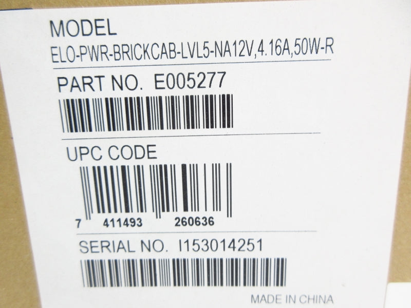 DELTA ELECTRONICS E005277 100-240V 1.5A NSMP