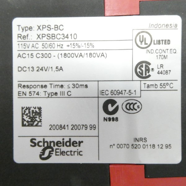 SCHNEIDER ELECTRIC XPSBC3410 115VAC 1.5A NSMP