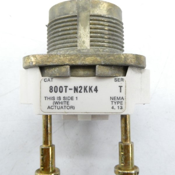 ALLEN BRADLEY 800T-N2KK4 SER. T (AS PICTURED) NSNP