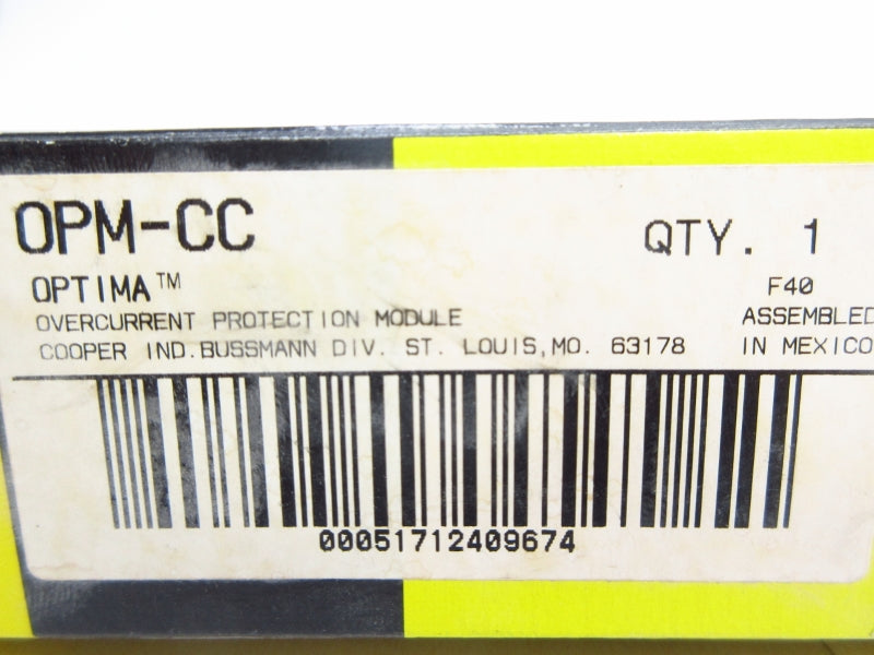 BUSSMANN OPM-CC NSMP