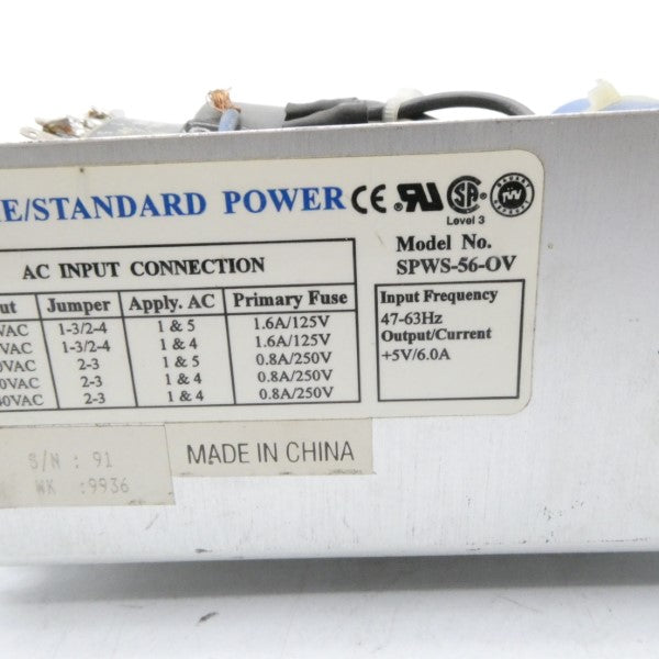 ACME SPWS-56-OV 240VAC 0.8A UNMP