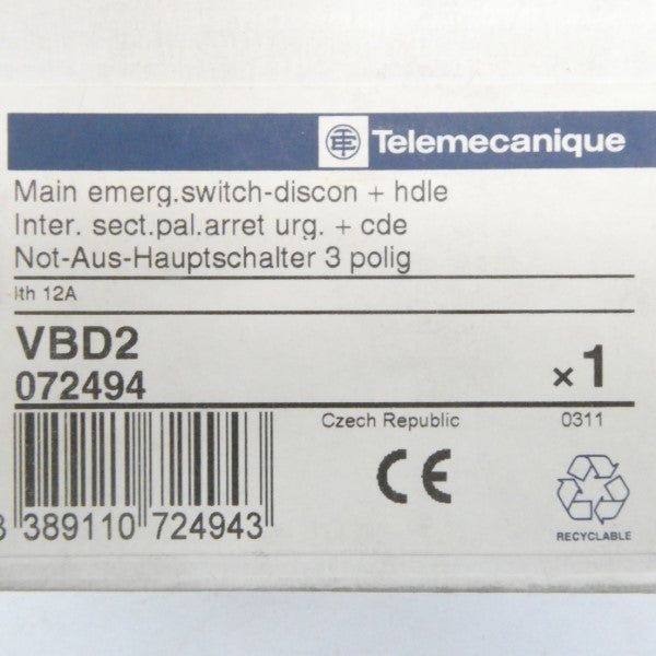 TELEMECANIQUE VBD2 NSMP