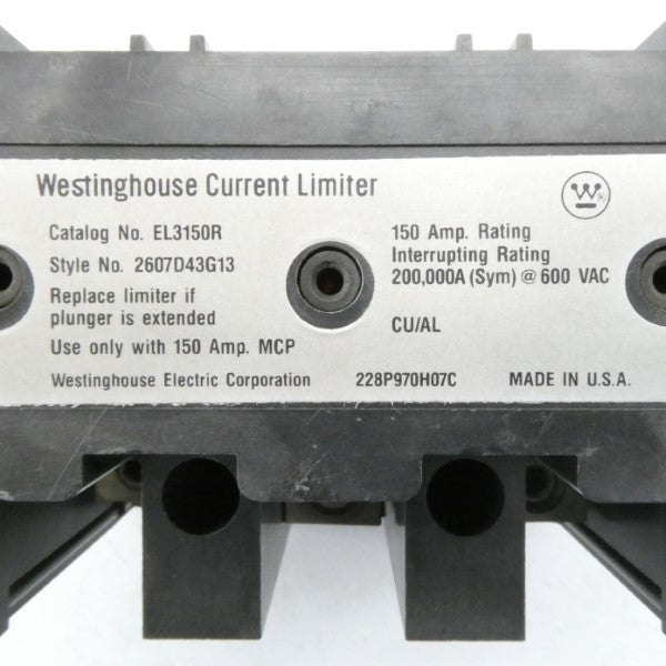 WESTINGHOUSE EL3150R 600VAC 150A NSNP
