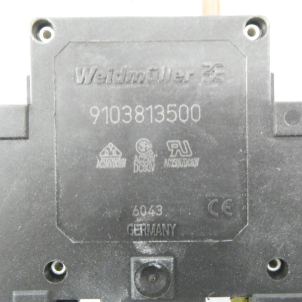 WEIDMILLER 9103813500 250VAC 6A NSNP