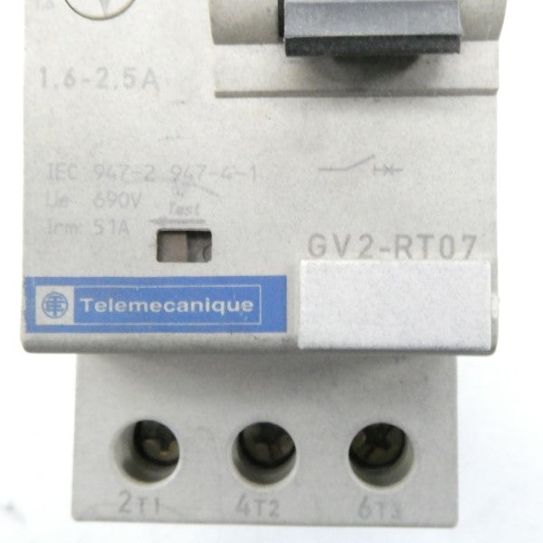 TELEMECANIQUE GV2-RT07 690V 1.6-2.5A NSNP