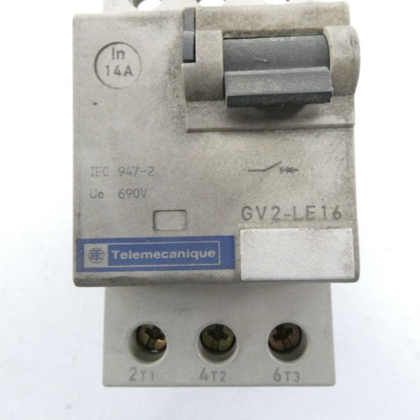 TELEMECANIQUE GV2-LE16 690V 14A UNMP