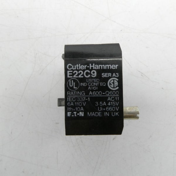 CUTLER HAMMER E22C9 SER. A3 415V 3.5A (AS PICTURED) NSNP