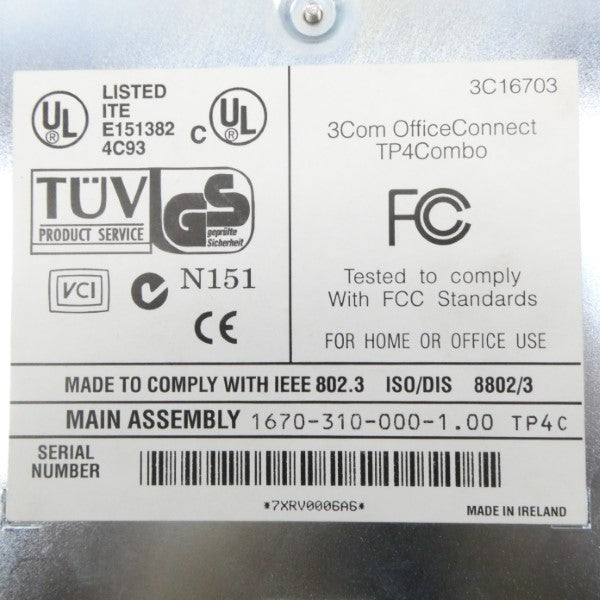 GS 3C16703 UNMP