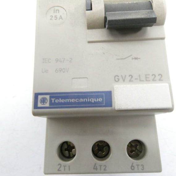 TELEMECANIQUE GV2-LE22 690V 25A NSMP