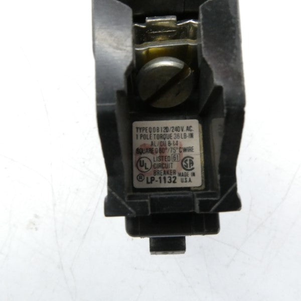 SQUARE D QOB110 120/240VAC 10A (AS PICTURED) NSNP