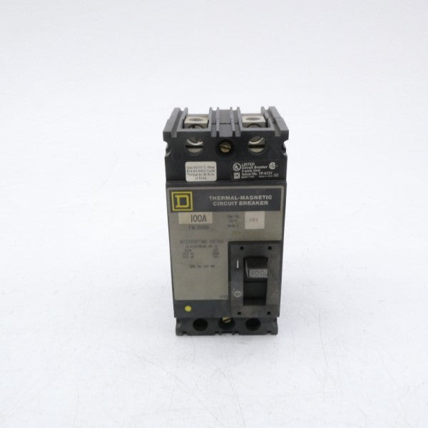 SQUARE D FAL22100 SER. 2 250VDC 100A NSNP