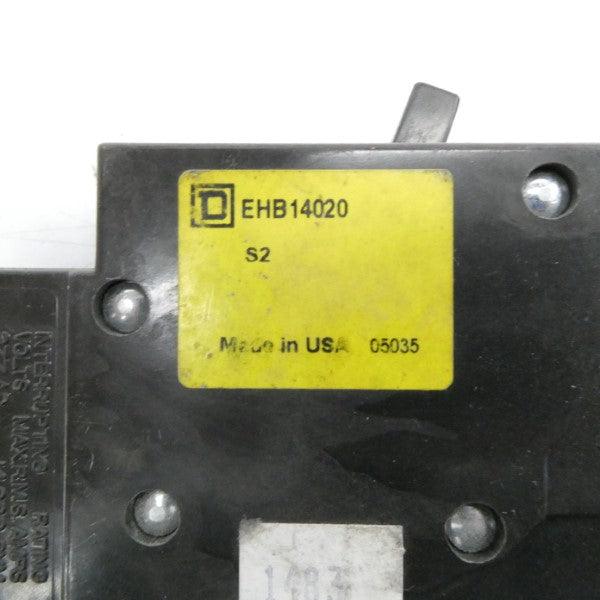 SQUARE D EHB14020 277VAC 20A NSNP
