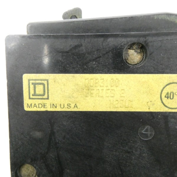 SQUARE D QOB3100 SER. 2 100A UNMP