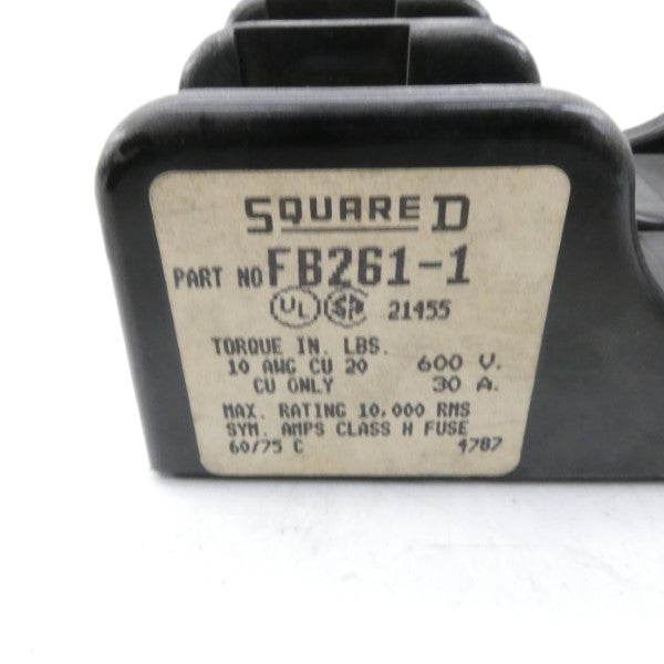 SQUARE D FB261-1 600V 30A NSNP
